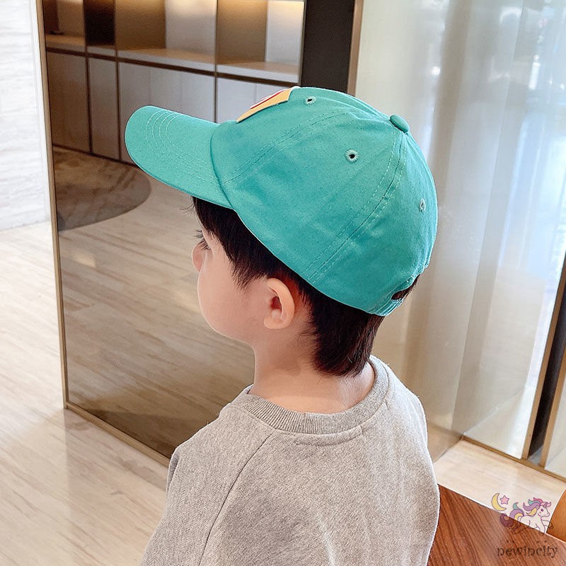 Mũ lưỡi trai phong cách Hàn Quốc thiết kế thời trang nhiều màu sắc dành cho trẻ em