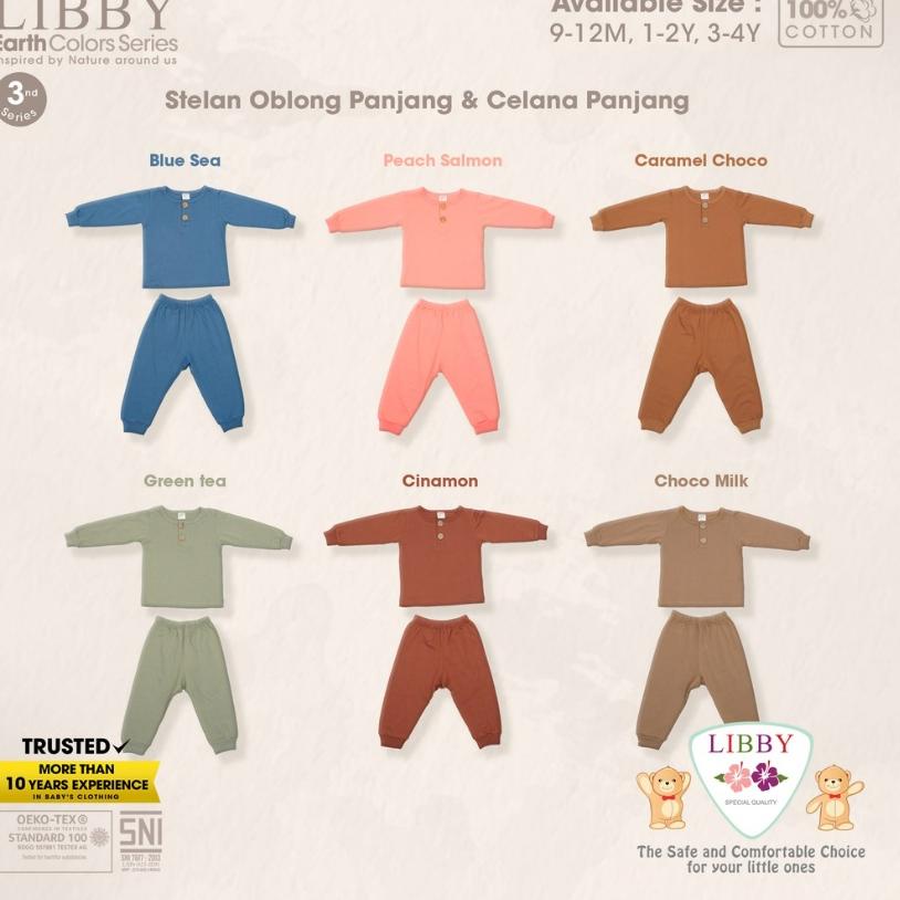 Giá LIBBY EARTH SERIES 0-8 Tuổi Bộ Quần Dài Tay (1 Lít / Gói) CBKS 09Q