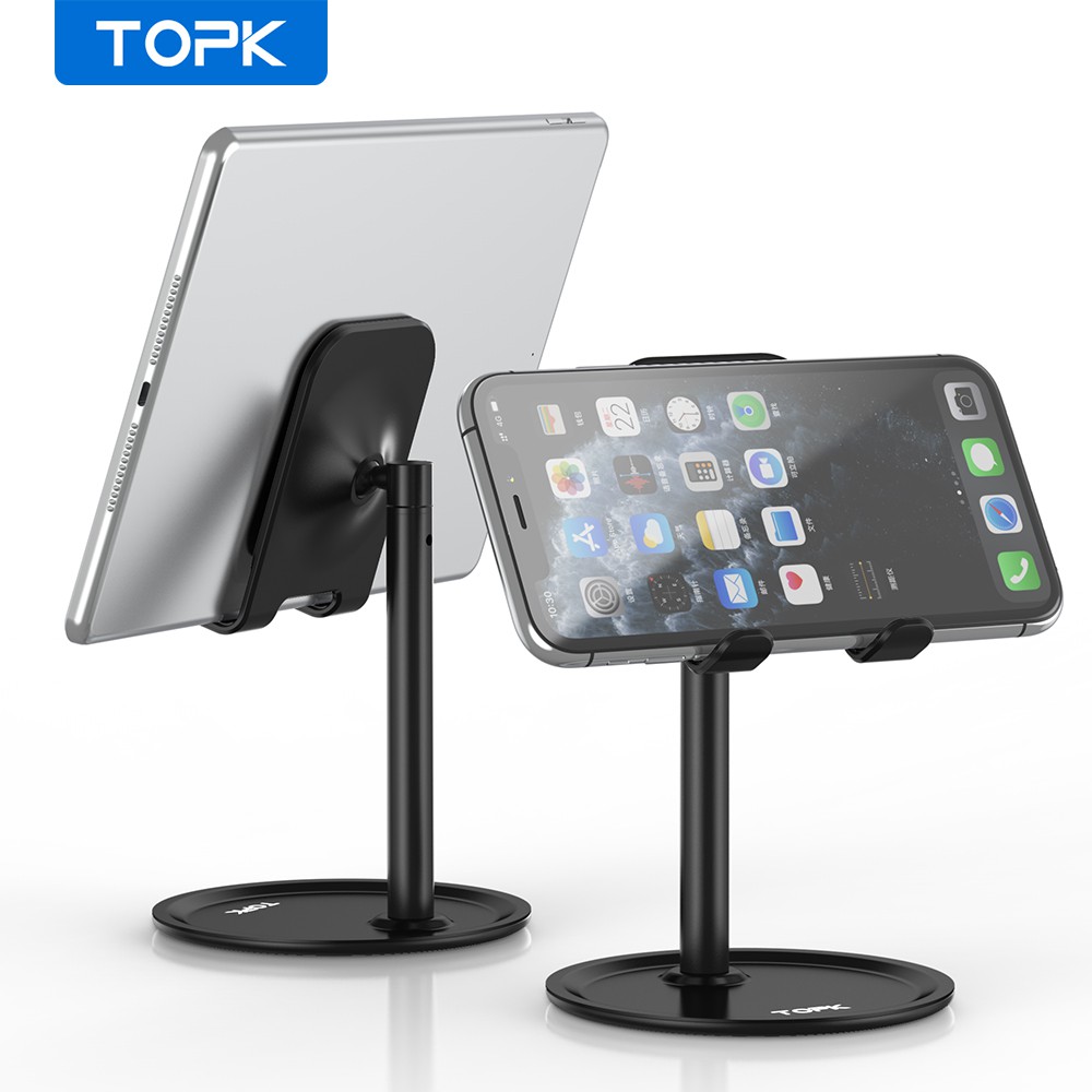 Giá Đỡ Điện Thoại TOPK D01 Bằng Kim Loại Điều Chỉnh Được Tiện Lợi