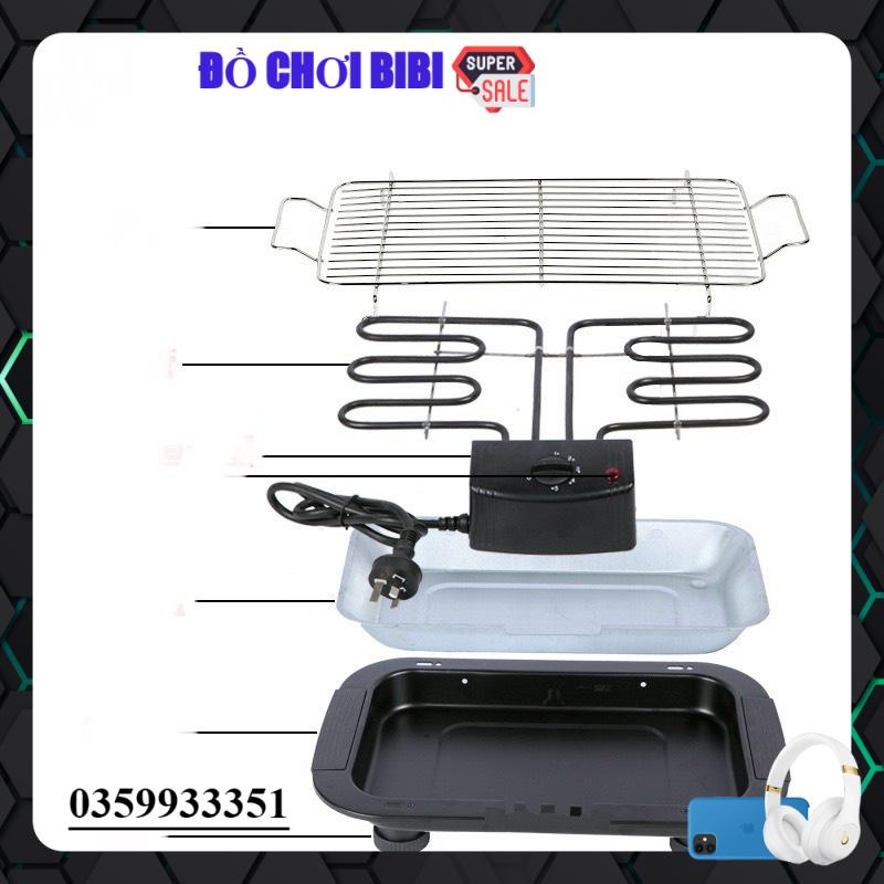 Bếp vỉ nướng điện không khói BBG - Electric BarBecue Grill 2000W