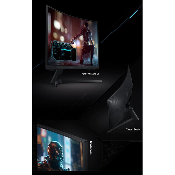 Màn hình cong Samsung Gaming LC27G55TQWEXXV 27 Inch (2K WQHD/VA/144Hz/1ms/LC27G55) - Hàng chính hãng