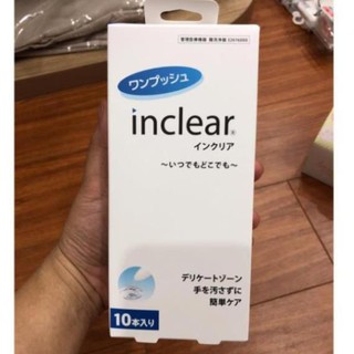 Đũa Thần Dung dịch vệ sinh inclear ( hộp 10 ống) Nhật bản