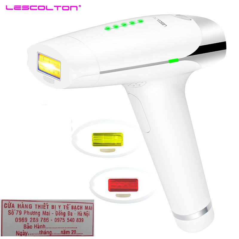 Máy triệt lông vĩnh viễn cá nhân Lescolton IPL T009 + Trẻ hóa da + bh 12T