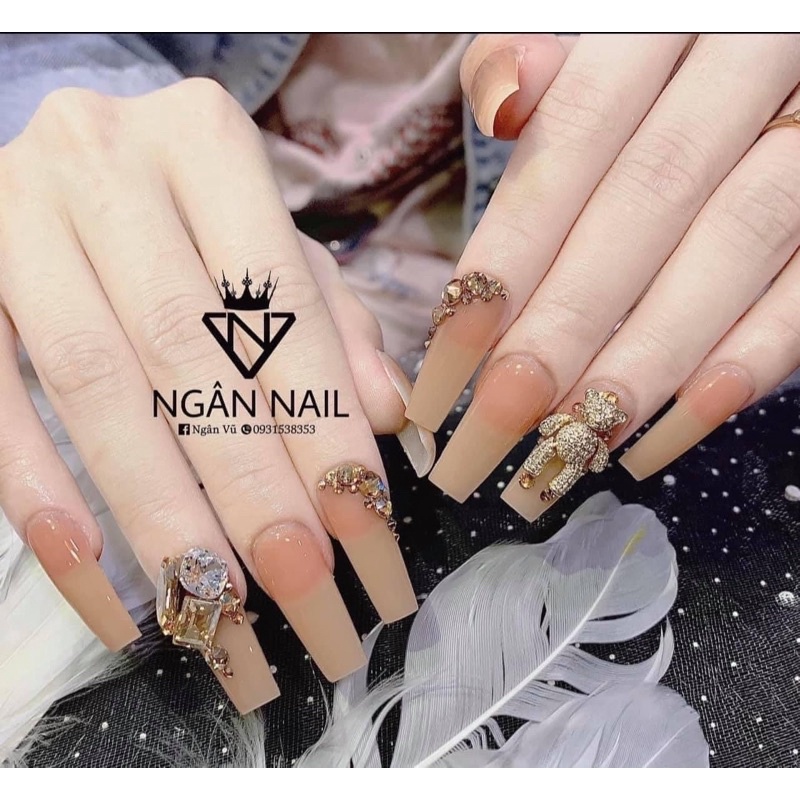 Cham hình đính móng