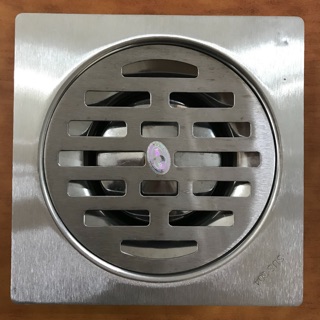 GA ĐÚC THOÁT SÀN INOX 304- PHỄU THOÁT SÀN INOX 304( 60-90-110-140)- (MẶT 15-15)