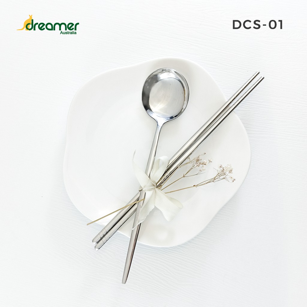 -Bộ muỗng đũa INOX cao cấp 8 món DCS-01