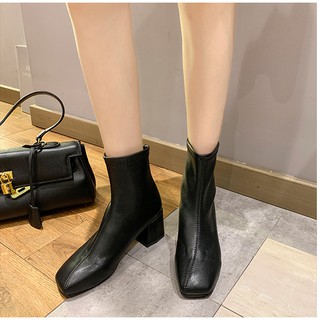Boots da mềm nữ cổ cao cao cấp 6m [ Xả Hàng]