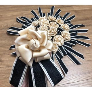 HOA NƠ CÀI ÁO HANDMADE (ẢNH TỰ CHỤP)