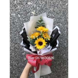 Hoa hướng dương bó 3 bông, 4 bông