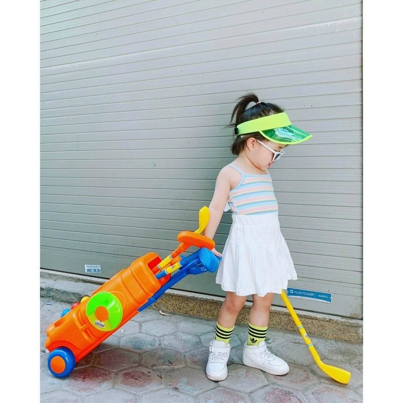 💥Bán Chạy Nhất 💥 Bộ Gậy Golf Nhựa An Toàn Cho Bé Tập Chơi Ở Nhà
