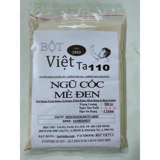 Bột ngũ cốc mè đen bột việt ta