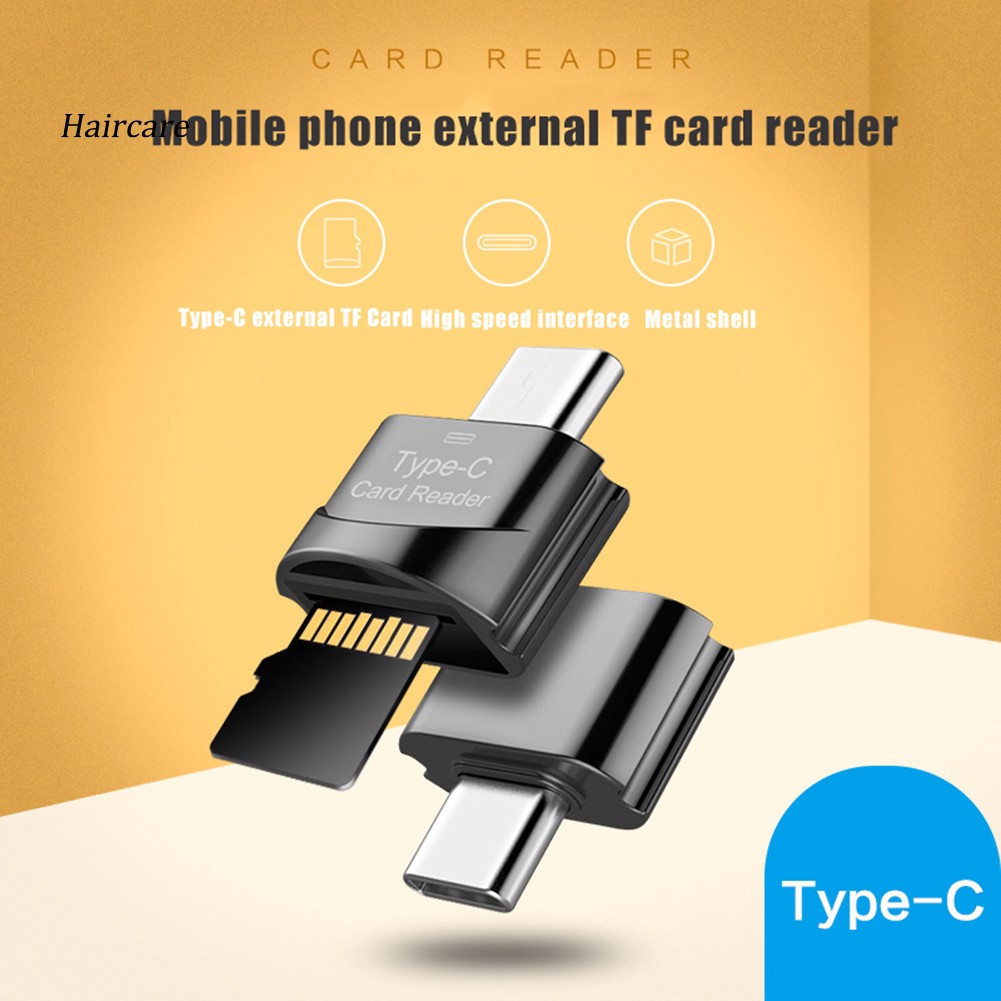 Đầu đọc thẻ nhớ Micro-USB/Type-C tốc độ cao tiện dụng