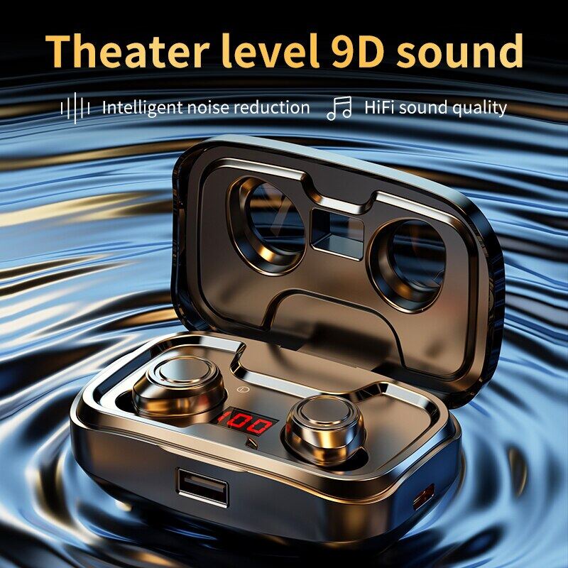 Tai Nghe Nhét Tai x10 bluetooth 5.0 Không Dây Chống Ồn Có Micro Phong Cách Thể Thao Cho ip samsung realme oppo vivo