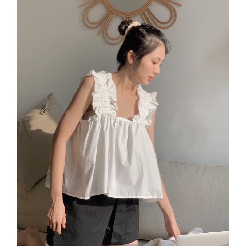 🚸🚸ÁO DÂY BẢN TO NHÚN BÈO CỰC YÊU.🚸🚸VỀ ĐỦ MÀU LUÔN KHÁCH ƠI,THA HỒ DIỆN XINH ƠI LÀ XINH | BigBuy360 - bigbuy360.vn