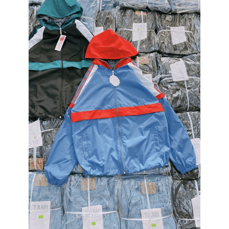 Áo Khoác Dù Nữ 2 Lớp Dày Dặn Phối Màu Siêu Đẹp, Siêu Cá Tính  - ĐĂNG QUANG FASHION