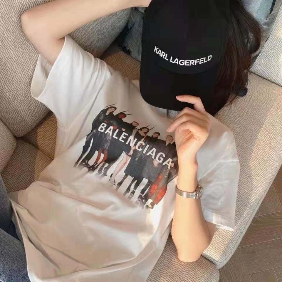 Áo thun tay lỡ balenci aga people , áo thun nam nữ unisex,Cocmer_vn