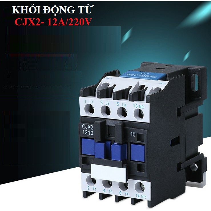 Khởi động từ contactor CJX2 12A/220V