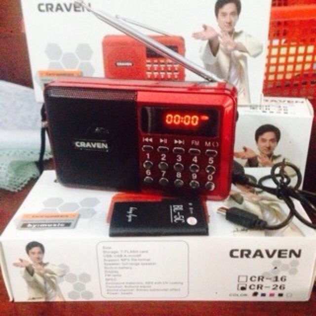 [Mã ELHACE giảm 4% đơn 300K] Loa nghe nhạc Craven CR - 26