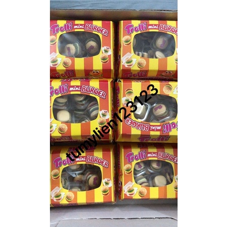 Kẹo dẻo Trolli Mini Burger 150gr