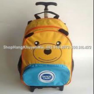 Balo mặt gấu có cần kéo Dutch lady