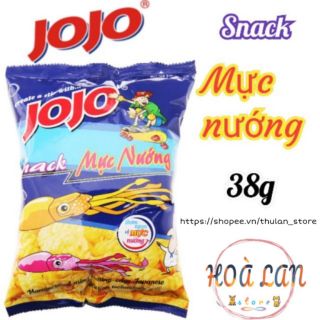 Bánh snack jojo® mực nướng gói 38g