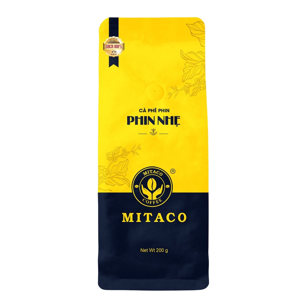 Cà Phê Phin Nhẹ MITACO COFFEE (Gói 200g)