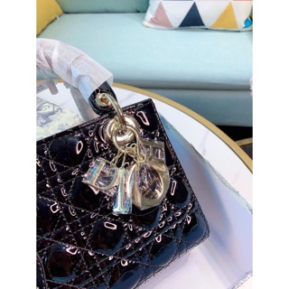 Túi nữ da thật lady dior CD mini