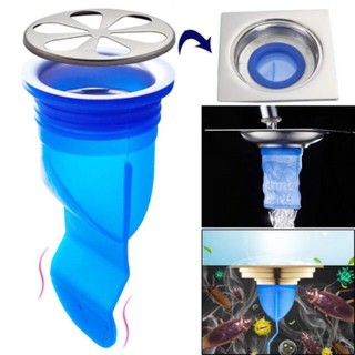 COMBO 2 CHIÊC  ) Ngăn mùi thoát sàn, ngăn trào ngược nhà tắm, côn trùng xâm nhập, Phễu ngăn mùi bằng Silicone cao cấp