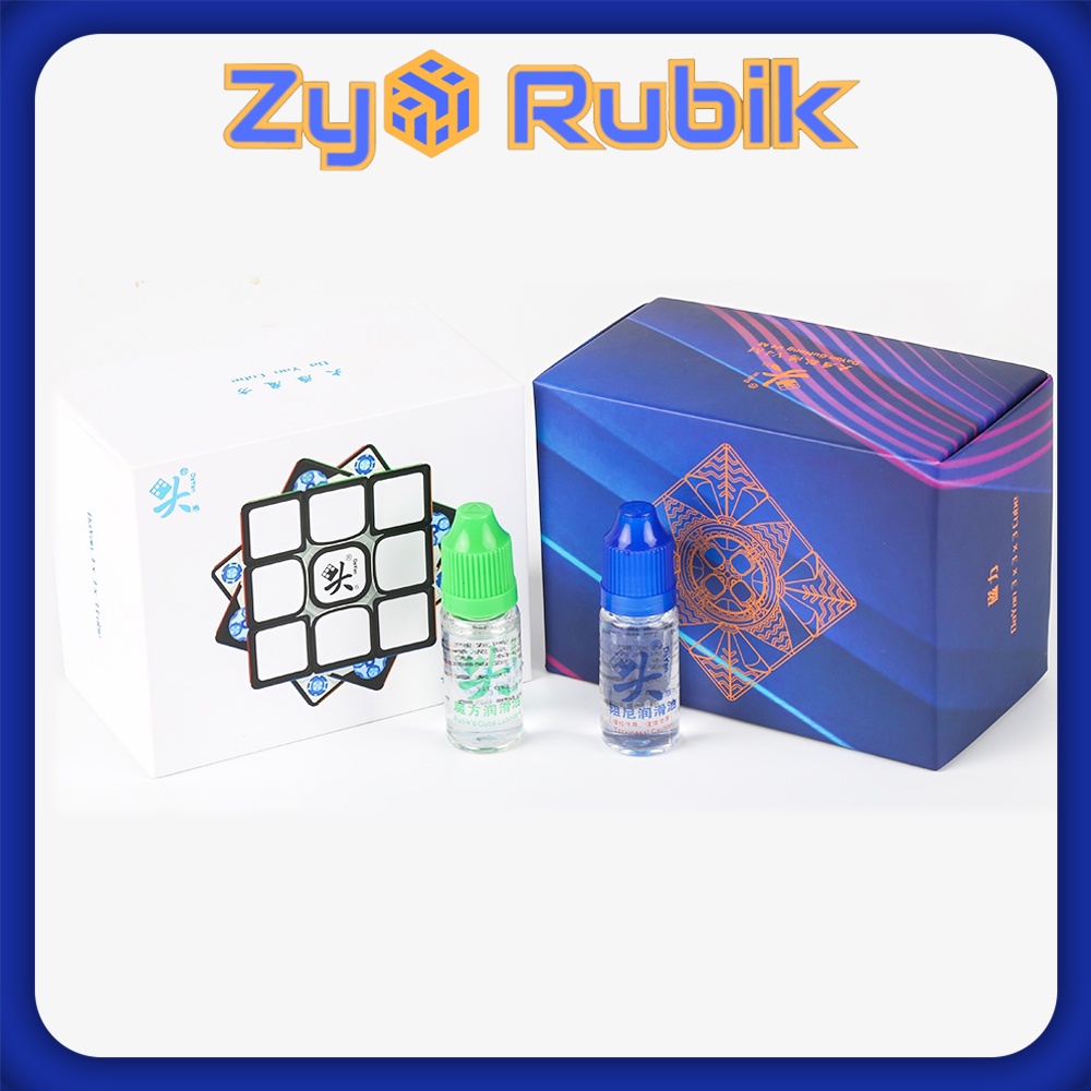 Dầu bôi trơn Rubik Dayan GuHong / DaYan Standard Lube 10ml/ Tackiness Lube 10ml - Lube Dayan xanh lá/ xanh dương