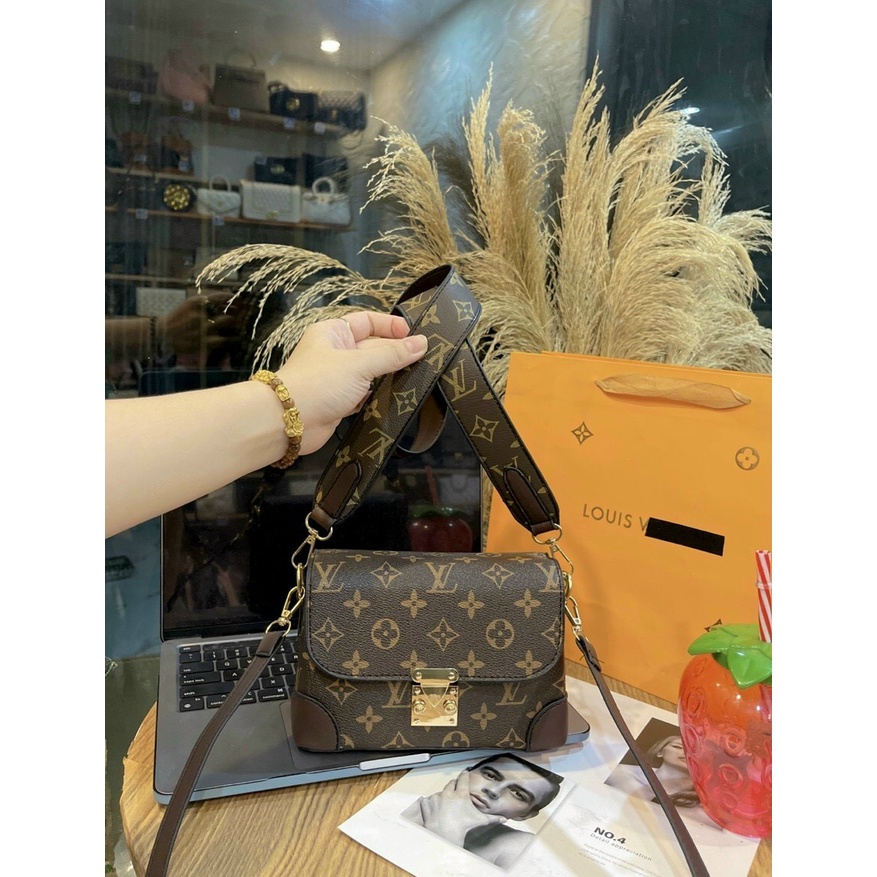 Túi Xách Nữ, Đeo Chéo Dáng Hộp Eo Vì Bản 2 Dây Thiết Kê Theo Xu Hương Thời Trang Mới Nhất