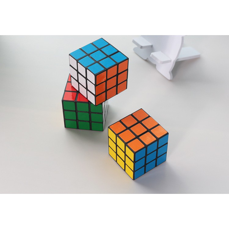 Đồ chơi RUBIK 3x3 giá rẻ xếp hình logic thông minh dành cho bé mới tập chơi phát triển trí thông minh và tư duy