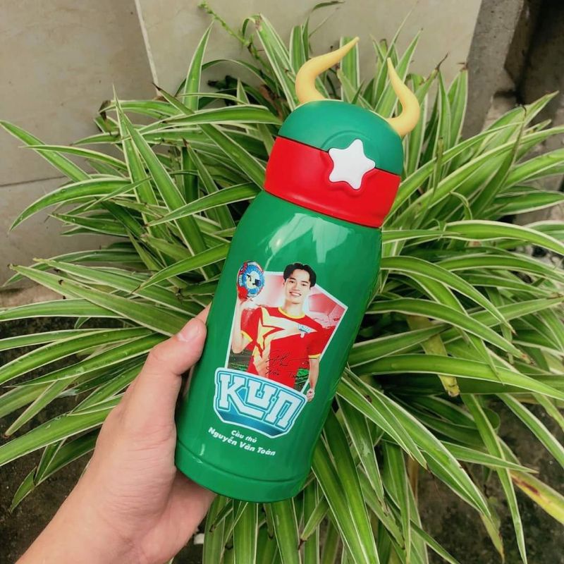 Bình giữ nhiệt học sinh 500ml quà tặng sữa Kun