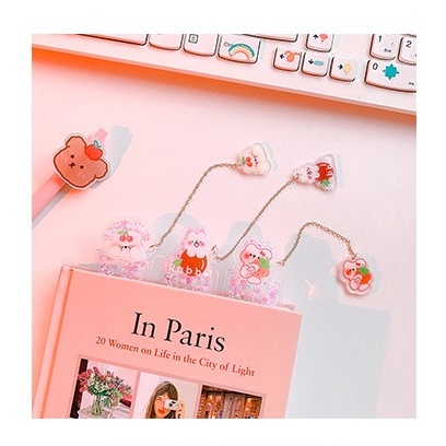 THƯỚC KẺ NHỰA LẤP LÁNH PHONG CÁCH HÀN QUỐC CHO HỌC SINH - THƯỚC KẺ 15CM KIM TUYẾN CHO HỌC SINH