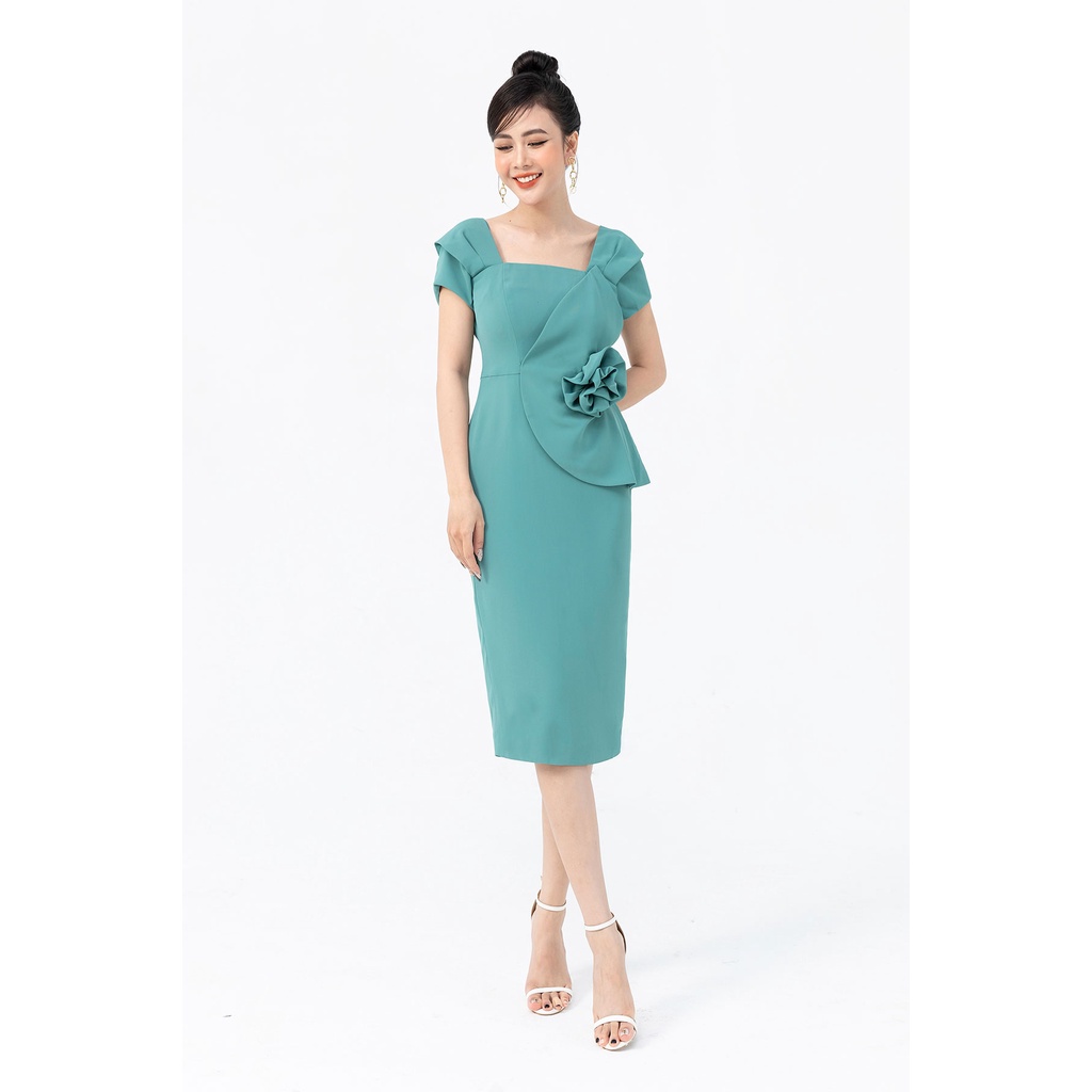Đầm Dạ Hội SHE'S BACK Dáng Ôm Hoa Eo S63F21Q024