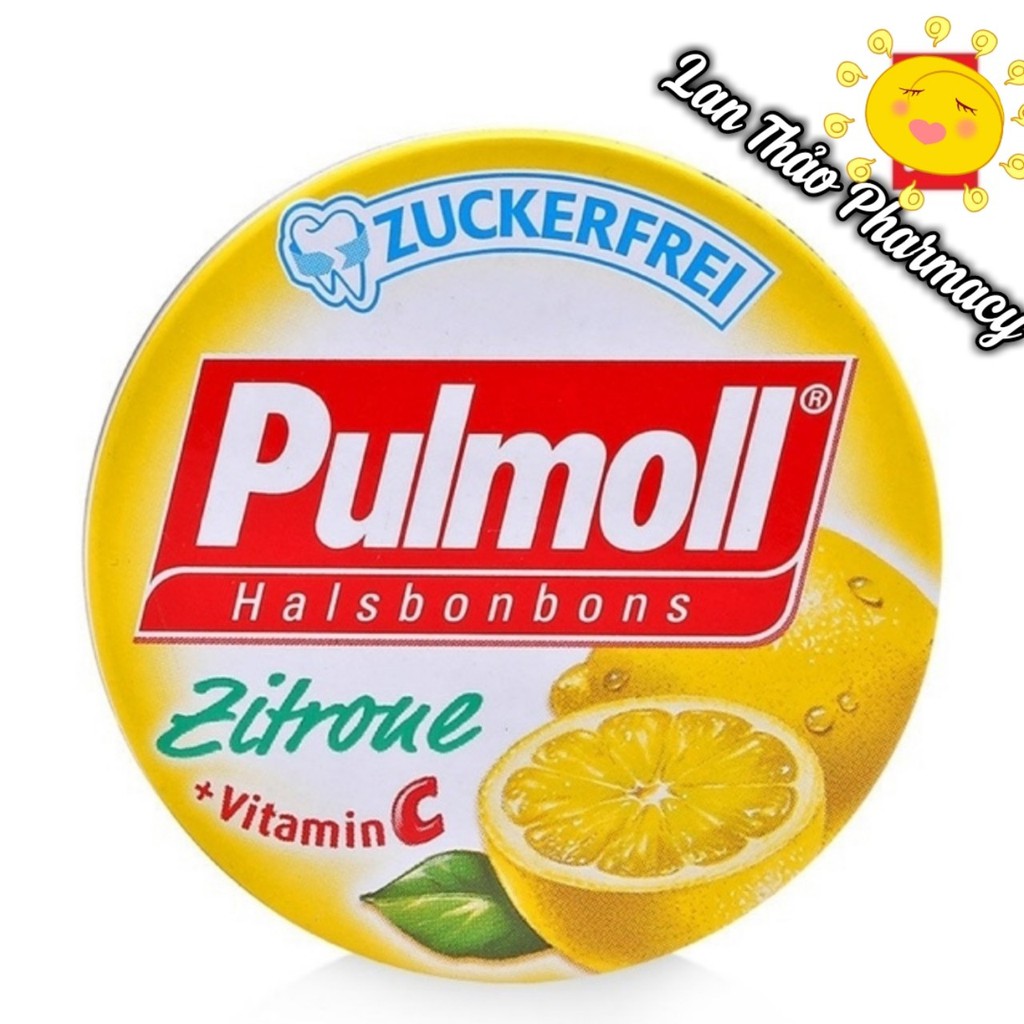 [CHÍNH HÃNG] Kẹo ngậm ho không đường Pulmoll đầy đủ vị
