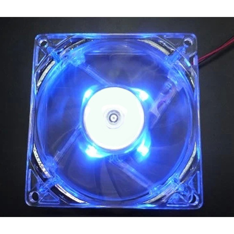 Funny🎡Quạt tản nhiệt CPU 80mm có đèn LED RGB