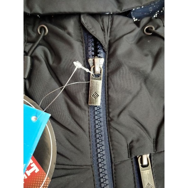 Áo ấm nam Columbia Omni-Heat màu phối xanh đen