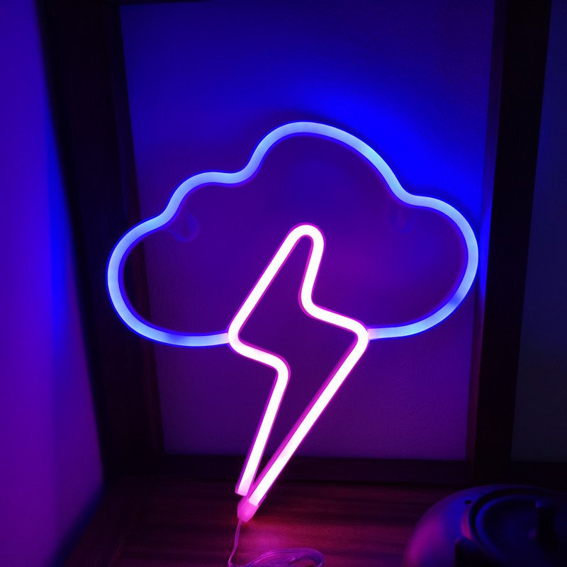 Đèn led neon trang trí decor phòng ngủ, trang trí quán Bar, party, tiệc sinh nhật, đèn led trang trí