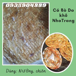 Cá Bò Da Khô ép miếng tròn loại 1 siêu ngon - Dùng Nướng hoặc Chiên