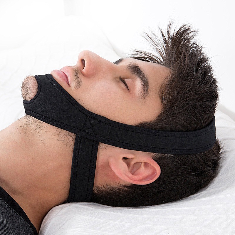 Anti Ronflement Jawline Neoprene Chống Ngáy Cằm Ngừng Ngáy Dây Đai Chống Ngưng Ngưng Giải Pháp Ngưng Ngưng Hàm Khi Ngủ