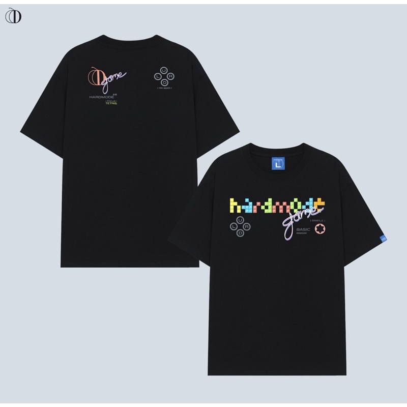 Áo thun cotton bricklaying game tee. áo thun from rộng nam nữ