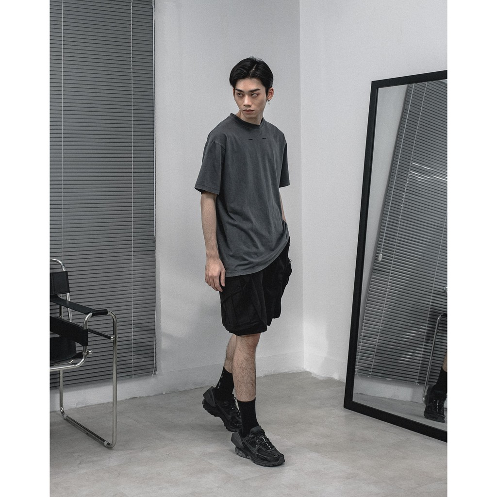 Áo Thun Wash Ngắn Tay Không Cổ HANOIRIOT T0132 | BigBuy360 - bigbuy360.vn