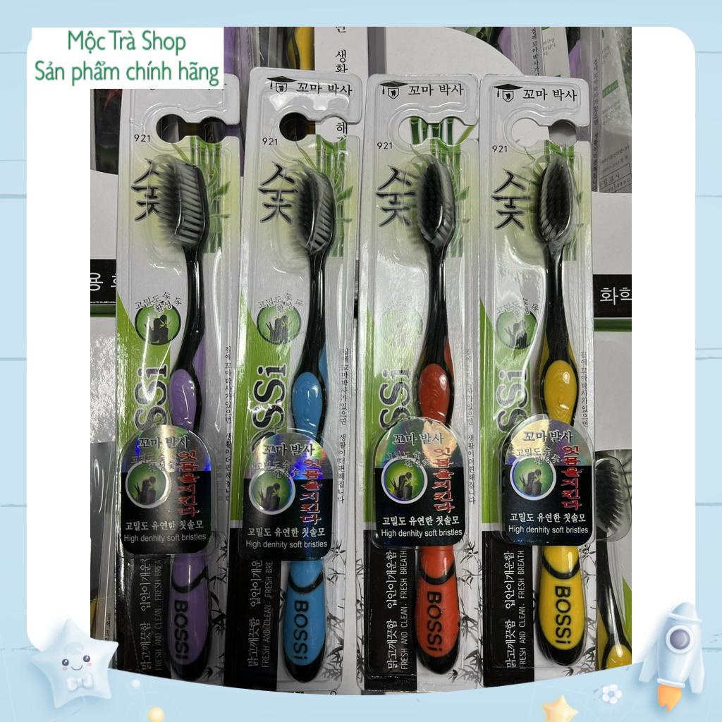 HCM - Bàn chải đánh răng than tre hoạt tính Bossi Hàn Quốc