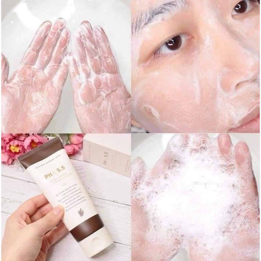 Sữa rửa mặt tạo bọt dịu nhẹ Byvibes Wonder Bath PHA 5.5 - Tuýp 130ml