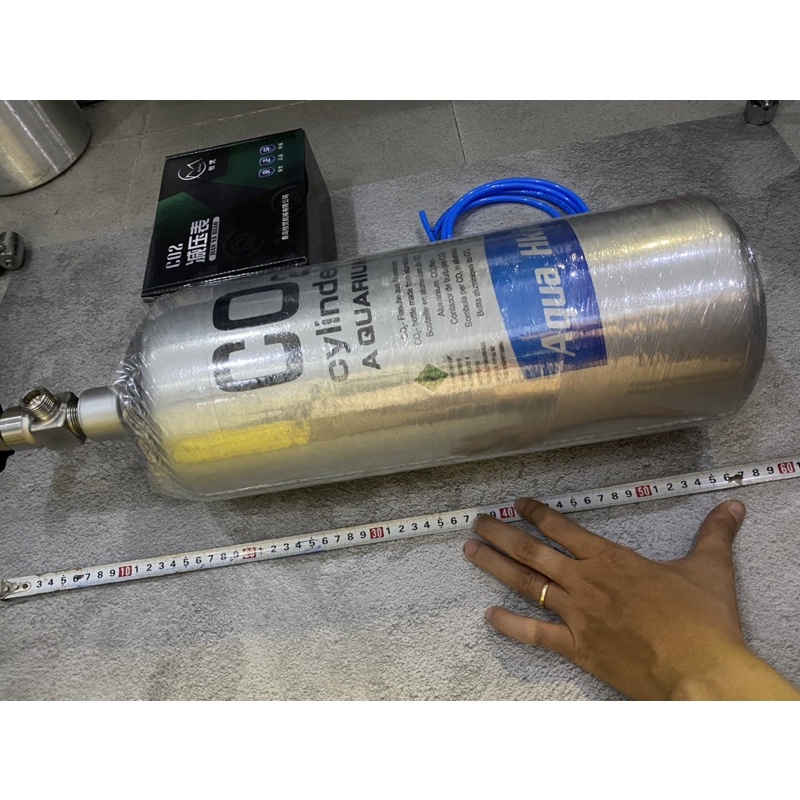 Bình Thép 5kg lùn mập - Van Tổng iii hamai Nhật Bản