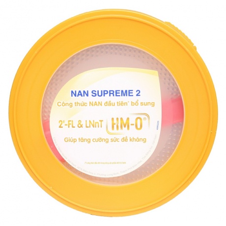 (Mẫu Mới) Sữa Bột Thuỵ Sĩ NAN Supreme Pro số 2 800g