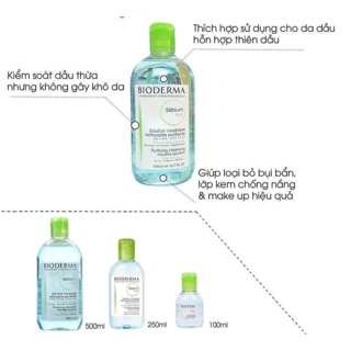 Tẩy trang bio giá tốt 100ml-500ml-850ml