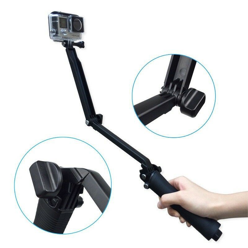 🔥SALE SOCK🔥 Gậy Gopro 3 khúc 3ways monopod gọn nhẹ