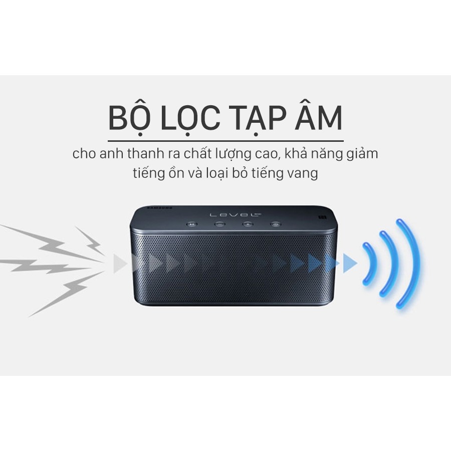 Loa Bluetooth Samsung Level Box Mini - Bạc - Hàng Chính Hãng