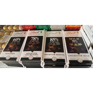CHOCOLATE LINDT EXCELLENCE 85% VỊ ĐẮNG